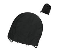 QUXVUIS Cubierta de estante Circular para leña, escudo de protección a prueba polvo, soporte almacenamiento impermeable para exteriores, Camping, viaje, jardín