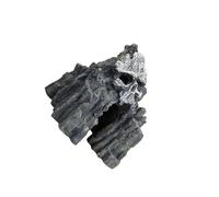 QUXVUIS Cueva de Resina de Roca para esconder Peces, terrario para Mascotas, Nido Que complementa Cualquier Acuario y Ofrece un Acogedor para Peces, Adorno Acuario montaña con Forma