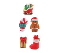 QUXVUIS Cunas navideñas de Dibujos Animados para Contar Cuentos, ABS más Divertidos para la interacción Entre Padres e Hijos, muñecos Juguete Divertidos , Diseño Regalo