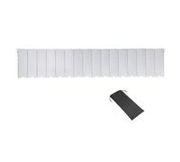 QUXVUIS Deflector de viento para quemador, para estufa de camping, compacto, fácil de enrollar, para entusiastas de la cocina al aire libre, ligero y portátil.