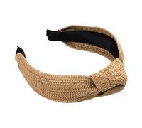 QUXVUIS Diadema Buena elasticidad Crea un estilo encantador Aro para el cabello Fácil de combinar Diadema resistente al desgaste Diseño único, Beige