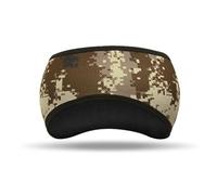 QUXVUIS Diademas Unisex Invierno Polar Elástico Ajustable Ancho Universal Deportivo Calentadores de orejas Bandas para el cabello Ciclismo al aire libre
