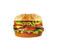 QUXVUIS Disfraces de hamburguesa. Ideas divertidas para disfrazarse con comida. Para fiestas de Halloween y eventos temáticos. Durabilidad garantizada. El accesorio será el
