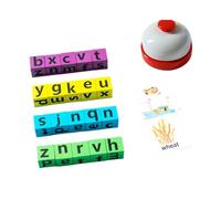 QUXVUIS Diversión de Aprendizaje con Tarjetas de Juego de Palabras para Varios Jugadores y Enfoque en la exploración Lluvia de Ideas Interactividad lógica para Madera , Trompeta