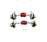 QUXVUIS Ejes de Portal CR18P de aleación, 2 pack/lote, para Hobby Plus 1/18 CR18P Rock Van Trail, ejes Portal aleación incomparables, Plata