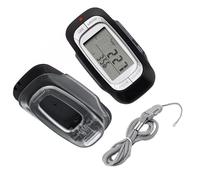 QUXVUIS El Contador de Distancia para Caminar con Sensor LCD 3D para Fitness Puede Proporcionar una excelente precisión de Lectura en Cualquier posición, escalón ABS