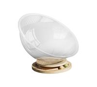 QUXVUIS El diseño Transparente de Cat Nest no Proporciona un Lugar de Descanso único para Las Mascotas, Sino Que también añade un Toque Elegante a la, Claro, SG