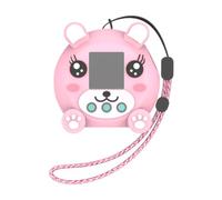 QUXVUIS Elegante funda de silicona para juguete interactivo Punirunes diseñada para niños de 3 a 6 años CORDÓN CONVENIENTE Cordón incluido, Rosa