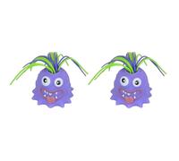 QUXVUIS Emocionante Juguete de Monster Inc. para la Noche de Halloween. Tira y Juega con deleite. Al desempaquetarlo, Produce Sonido y sensación de Tirar. , Púrpura