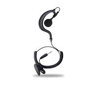 QUXVUIS Escuche los Auriculares Walkie Talkie Dispositivo de reproducción Tubo de Aire Auricular 3,5 mm