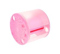 QUXVUIS Estuche Resistente para Guardar Cintas de Gimnasia rítmica, Ideal para guardarlas dondequiera Que vayas, evitando Que se enreden. Ver Estuche para, Rosa, 7.2 x 6.4 cm