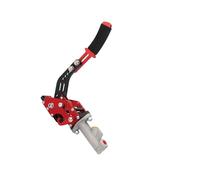 QUXVUIS Freno de mano hidráulico universal ajustable de aluminio primera calidad. Palanca freno emergencia E-Freno mano calidad. Mango ergonómico, Rojo, 31x31x10cm