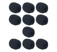 QUXVUIS Funda versátil para micrófono de diadema con esponja antiviento que garantiza un sonido óptimo en todo momento. El micrófono ofrece un sonido nítido. El parabrisas