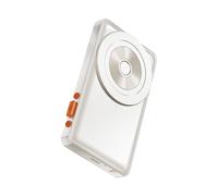 QUXVUIS Grabación rápida y cómoda con Pantalla Selfie para de Imágenes fáciles de Ver en Tiempo Real. Aleación Aluminio, Beige