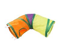 QUXVUIS Increíble túnel Plegable para Gatos, Ideal para esconderse, Saltar y Disfrutar de una Divertida Aventura en Interiores para Mascotas pequeñas. Material de Primera Calidad. El túnel está Hecho