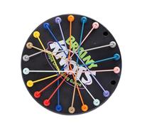 QUXVUIS Juego de Cuerda elástica para el Desarrollo del Pensamiento lógico. La Bolsa de Almacenamiento en Pares Puede Evitar la pérdida artículos y Simplificar el Juego Posterior.