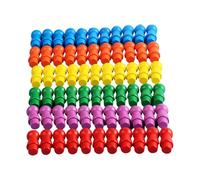 QUXVUIS Juego de de peones Multicolores, Tablero de ajedrez Que capta la atención e inspira el Juego, selección de peones Multicolores, Piezas de Damas,