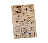 QUXVUIS Juego de Golf Tablero de Golf Juego de Rompecabezas Divertido Involucrar a los Miembros de la Familia en experiencias relajantes Pero competitivas