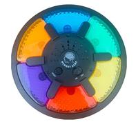 QUXVUIS Juego de Interactivo a Color, Juego electrónico de memorización con Luces y Sonidos, ABS, Juguetes reacción, Juegos Memoria