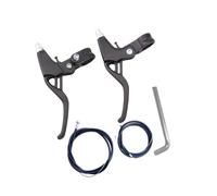 QUXVUIS Juego de palancas de Freno para Bicicleta, Agarre cómodo, Mangos Ligeros, Ideal para Aventuras Ciclistas al Aire Libre, una opción versátil para Varios Tipos de