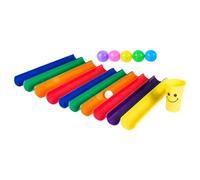 QUXVUIS Juegos de Grupo Pipeline Set Challenge Game Actividades de formación Equipos para desarrollar Habilidades coordinación y comunicación Juegos formación Equipos Pipeline Set Challenge