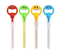 QUXVUIS Juguete de Burbujas para niños Que Produce Burbujas de Colores y Tiene una Tapa diseñada para Evitar Fugas y Mantener la solución intacta.