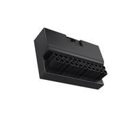 QUXVUIS Kit de extensión de Cables para PC y PSU de 24 Pines Que Ofrece un Acceso cómodo para la conexión de la Fuente de alimentación. No se Debe enchufar al revés ni en