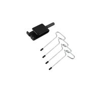 QUXVUIS Kit de Herramientas para Anclaje de Hielo. Incluye Adaptador de Taladro para Anclaje de Hielo. Tornillos en para Espiral para una fijación eficiente. Herramientas con 4