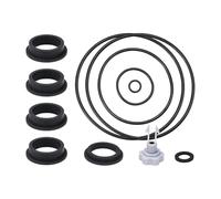 QUXVUIS Kit de Juntas tóricas de PVC duraderas para Accesorios Bomba Filtro Arena, Marco Tubular Repuesto para Piscinas, Sello Bomba Filtro Arena.