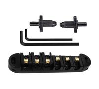 QUXVUIS Kits confiables de puente de cordal con sillín rodillos que minimizan la fricción y el desgaste, asegurando que la música suene impactantemente. Cordal guitarra eléctrica con rodillos.