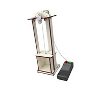 QUXVUIS Kits de Modelo de Ascensor Bricolaje Kits Ciencia para niños Juguete Interactivo Divertido Mejora Las Habilidades comunicación Colaboración Entre Padres e Hijos Kit construcción