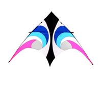 QUXVUIS La Cometa Grande de Playa de una Sola línea más fácil para Principiantes Que Desean Disfrutar Cometas Coloridas en Espacios Abiertos. Portátil. La Cometa es Plegable. Grande. Deporte.