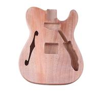 QUXVUIS Las piezas del cuerpo de la guitarra eléctrica sin terminar hechas a mano brindan una experiencia auténtica con la Para madera, ya sea que se