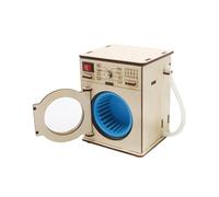 QUXVUIS Lavadora de Juguete DIY: una Experiencia interactiva Atractiva Que Mejora la colaboración y el Pensamiento Creativo en los niños. Kits de Modelos lavadoras DIY. Juguetes construcción.