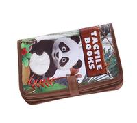 QUXVUIS Libro Interactivo de Marionetas de Mano Tela para el Desarrollo sensorial Animales bebés, para educar y entretener a los bebés, Libro ilustrado cognitivo para niños, no se Puede rasgar.