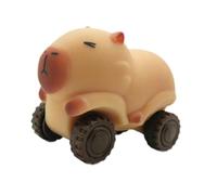 QUXVUIS Lindo Juguete de carpincho, Carrito sensorial único, Actividades Divertidas para niños pequeños Que juegan con Amigos en el Parque. Carpincho de