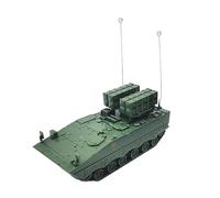 QUXVUIS Los Kits de Modelos de Tanques en Miniatura invitan a la Creatividad en el ensamblaje DIY, lo Que Permite Que Todos construyan exhibiciones, Verde, 15cm