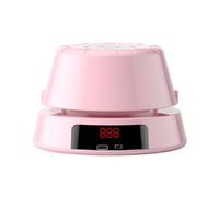 QUXVUIS Máquina de saltar a la cuerda inteligente para interacción entre varias personas, máquina de saltar a la cuerda eléctrica científica y manos libres, estable y rápido, rosa