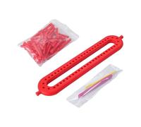 QUXVUIS Máquina para hacer calcetines, gorros, bufandas, telares de tejer, herramientas para empezar a crear proyectos artesanales con facilidad, duraderas, para principiantes, manualidades caseras,