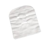 QUXVUIS Mascarillas desechables de gasa de algodón suave, aptas para todo tipo rostros, mejoran la eficacia los tratamientos faciales. Mascarilla facial gasa algodón precortada, suave, Estilo A