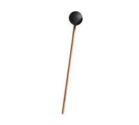 QUXVUIS Mazo resonante de gong de notas suaves y graves para técnicas musicales. Practicantes de yoga que buscan experiencias de sonido meditativo. Mazo de, negro, S