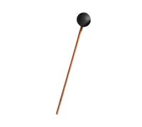 QUXVUIS Mazo resonante de gong de notas suaves y graves para técnicas musicales. Practicantes de yoga que buscan experiencias de sonido meditativo. Mazo de, negro, L