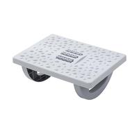 QUXVUIS Mejore la jornada laboral con un reposapiés para el escritorio de la oficina Dígale adiós a incomodidad Reposapiés para debajo del escritorio en el trabajo ABS, Gris