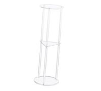 QUXVUIS Mesita de Noche acrílica Moderna, pequeña y ahorradora de Espacio para Dormitorio, Oficina, Sala Estar, decoración Moderna y Larga Vida útil.