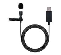 QUXVUIS Micrófono de computadora USB Mini Mic Cámara Chat de voz mejorado Conferencia Transmisión en Para vivo Micrófonos de sensibilidad y antiinterferencias Altavoces