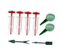 QUXVUIS Mini juego de herramientas de jardinería, dispensador de siembra manual ABS, eficiente para la siembra y la crianza de árboles, para entusiastas de la jardinería, de