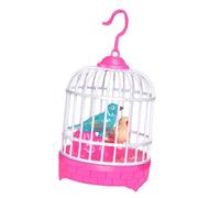 QUXVUIS Mini Juguete Interactivo para pájaros Que cantan y cantan, de pájaro eléctrica con Control de Voz para niños y decoración del hogar, Juguetes recreativos Animales simulación para