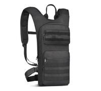 QUXVUIS Mochila de hidratación transpirable, mochila de tela Oxford impermeable con amplio espacio bolsillo que garantiza comodidad durante largas caminatas, lo que la hace impermeable y muy duradera.