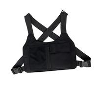 QUXVUIS Mochila de Pecho Mochila Frontal Hip Hop Elegante y práctica para Mantener lo Esencial a Mano en Cualquier Lugar La de Pecho agrega Personalidad a tu Atuendo Mientras