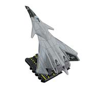 QUXVUIS Modelo de avión de combate para niños, recuerdo coleccionable, complemento decorativo para el hogar, bar u oficina, que celebra la historia de la